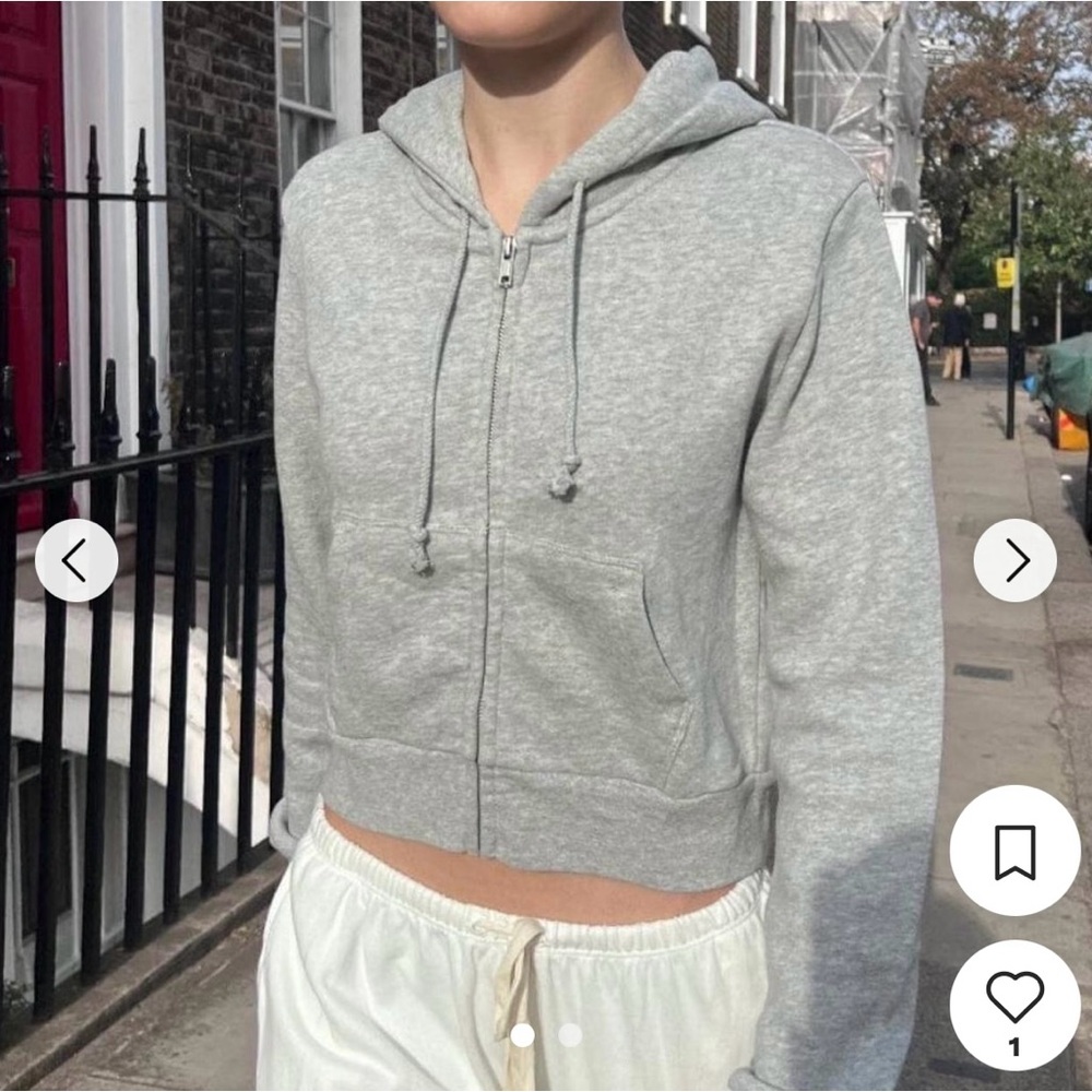 BRANDY MELVILLE CRYSTAL HOODIE